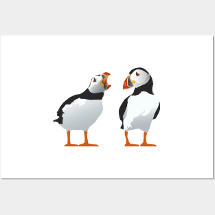 Shouty Puffin Posters and Art